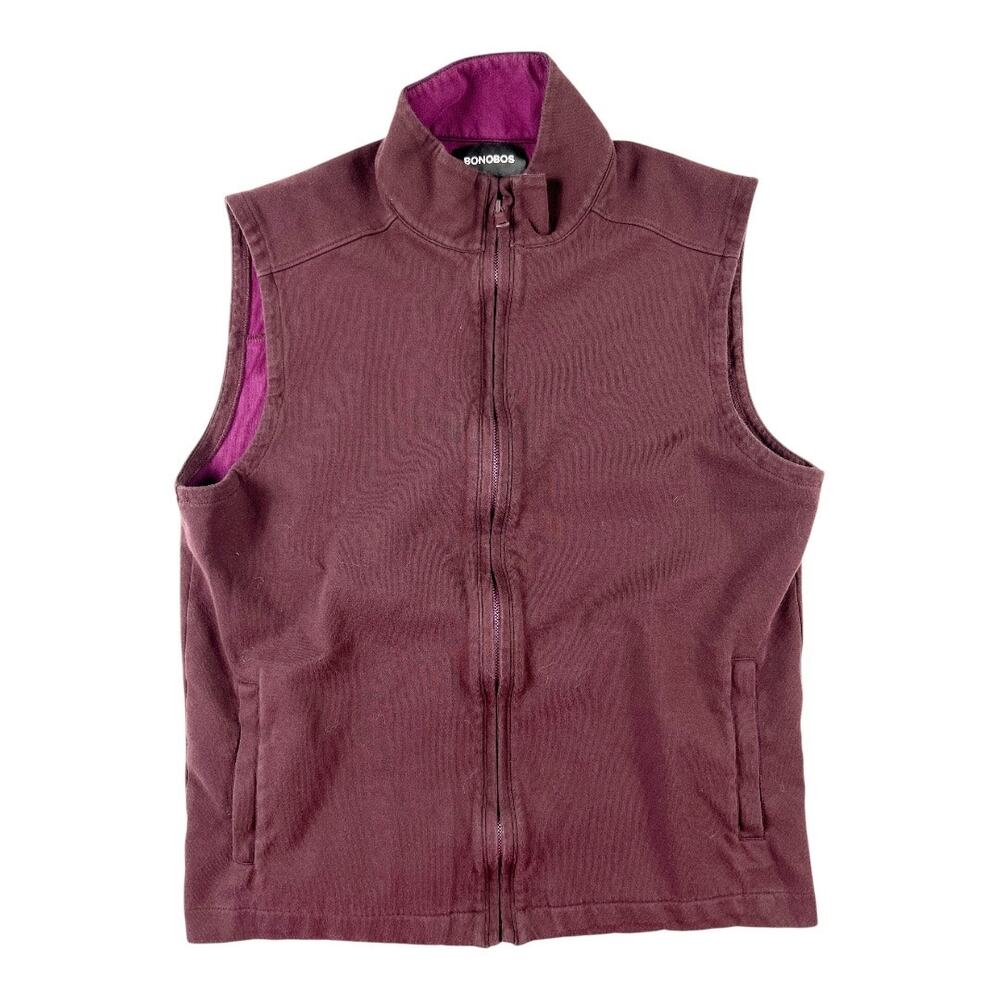 Bonobos Men's Full Zipper Golf Vest Medium M